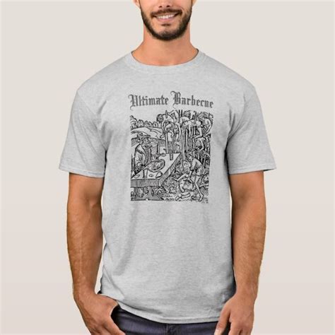 Morbid Barbecue With Vlad The Impaler T Shirt Zazzle Customise T
