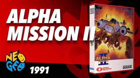Alpha Mission Ii Neo Geo Longplay Youtube