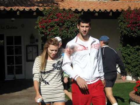 Novak djokovic has been together with girlfriend jelena ristic for several years, though the two have yet to take the next step in their relationship. Novak Djokovic and Jelena Ristic....Made For each Other ...