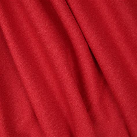 Tomato Red Wool Coating Bloomsbury Square Dressmaking Fabric