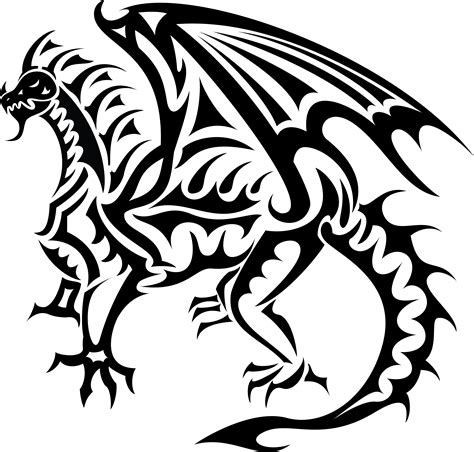 Dragons Clipart Black And White Vector Pictures On Cliparts Pub 2020 🔝