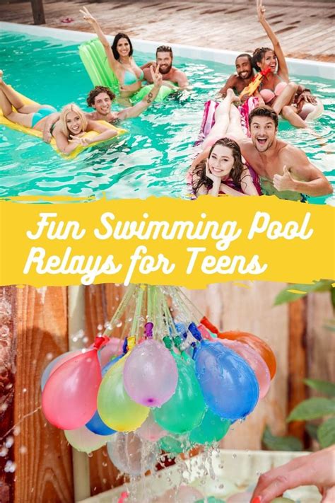 Totally Fun Pool Games For Teens Tweens Peachy Party In 2021 Fun Pool Games Pool Games