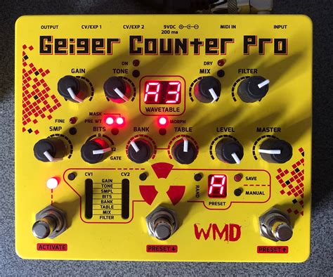 Wmd geiger counter eurorack module features and controls. Vends WMD Geiger Counter Pro neuf (Nord-Pas-de-Calais ...