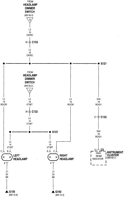 2001 Dodge Ram 1500 Headlight Wiring Diagram Database