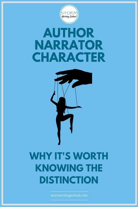 Author Narrator Character In 2020 With Images Book Writing Tips