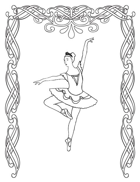 Https://wstravely.com/coloring Page/christmas Ballerina Coloring Pages