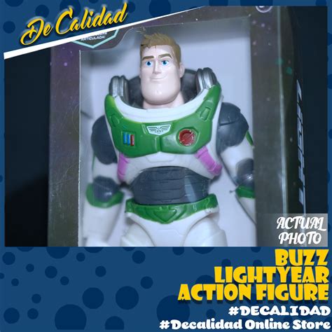 Toy Story Buzz Lightyear Disney Anime Figures Lights Voices Movable Set With Wings Toys For