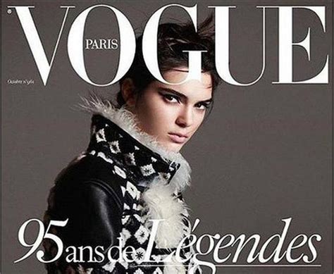 Kendall Jenner Na Okładce Vogue Paris Na 95 Urodziny Magazynu Kendall