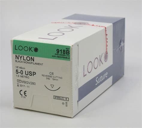 Suture Nylon 50 19mm 12s 918b Online Medical Supplies And Equipment