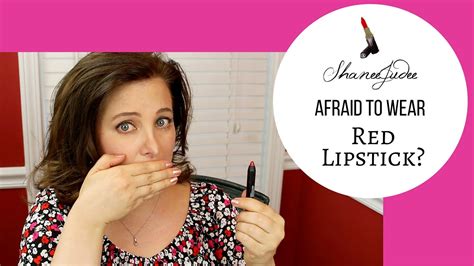 Makeup Tutorial Afraid To Wear Red Lipstick Shaneejudee Youtube