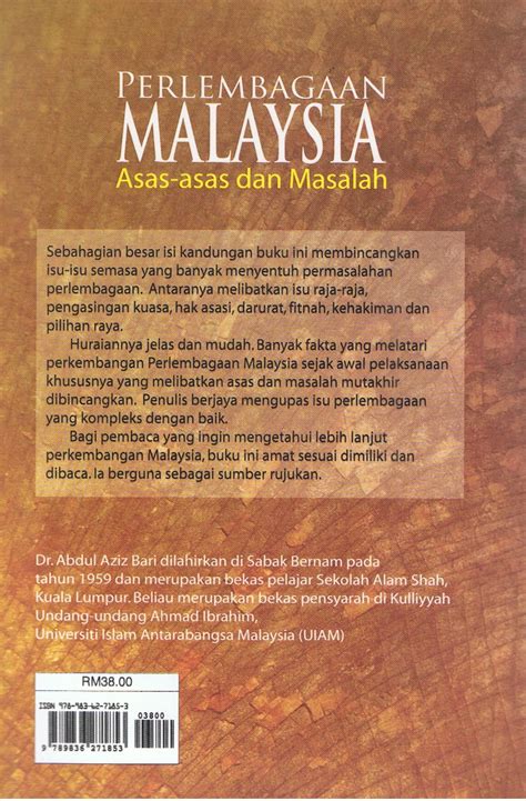 Perlembagaan Malaysia Asas Asas Dan Masalah