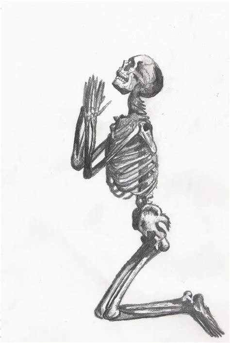 Skeleton Sketching At Midnight By Fyrespryte On Deviantart