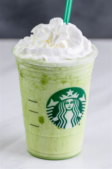 Starbucks Matcha Green Tea Frappuccino Recipe Sweet Steep
