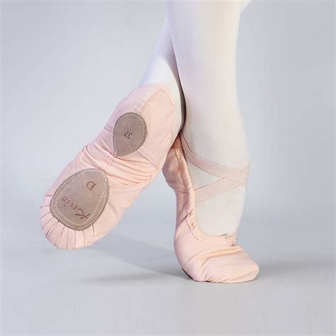 Canvas Ballet Dance Slippers High Quality Stretch Fabric Splice Ballet Dance Shoes Girls Cow