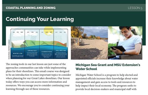 Coastal Planning And Zoning Course Lesson 5 Michigan Sea Grant