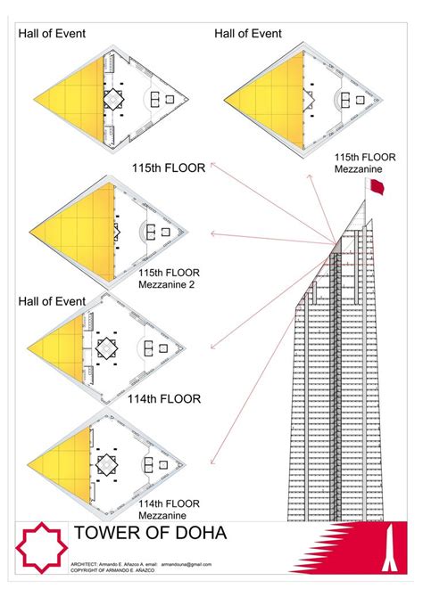 Doha Tower Doha Event Hall Tower