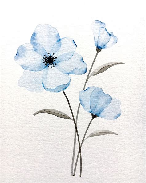 Easy Watercolor Ideas Flowers 15 Easy Watercolor Painting Ideas For