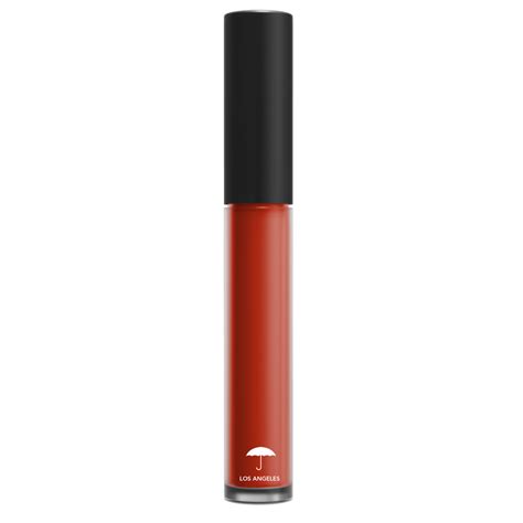 Liquid Matte Lipstick Punch Umbrella Club Dark Red Lipstick