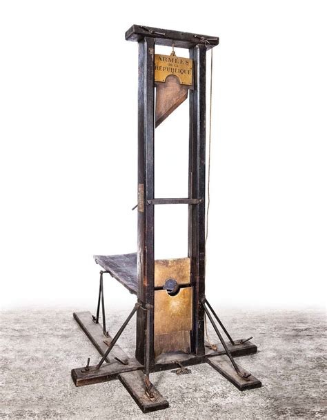 Who Buys A Guillotine Someone Who Wants An ‘amusing Acquisition