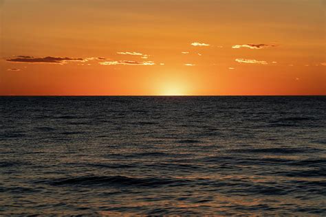 The Sun Is Just Below The Horizon Photograph By Sven Brogren Pixels