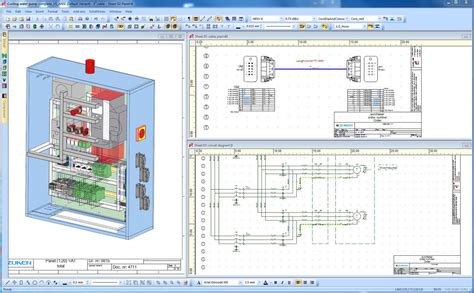 Free electrical circuits simulator download. Calculation and design electrical and control panels