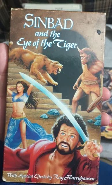 SINBAD AND THE Eye Of The Tiger VHS 1991 Columbia Tristar Home Video