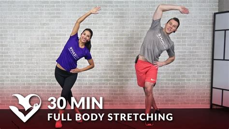 30 Minute Full Body Stretching Exercises How To Stretch To Improve Flexibility And Mobility