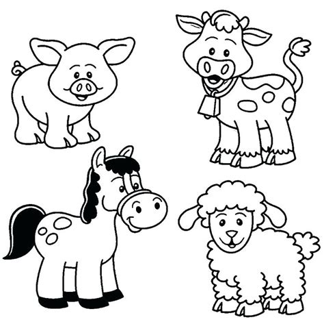 Farm Coloring Pages Preschool At Free