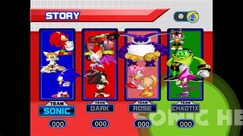 Sonic Heroes Widescreen Letluda