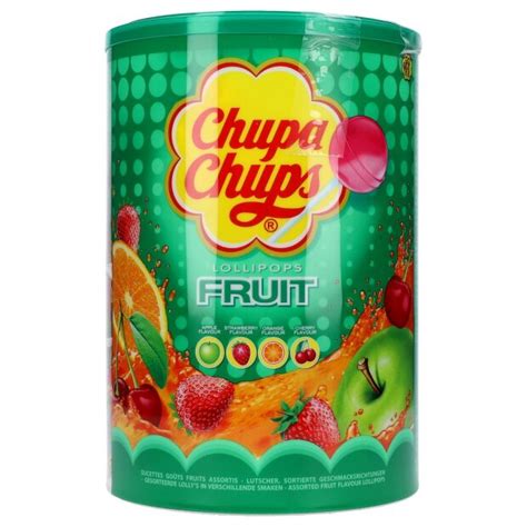 Chupa Chups Lollipops Fruit 1200g Toni Shop Danmarks Billigste On