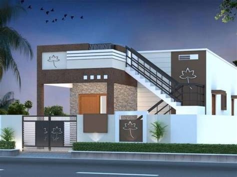 Ground Floor Indian House Front Elevation Designs Photos 2020 Single