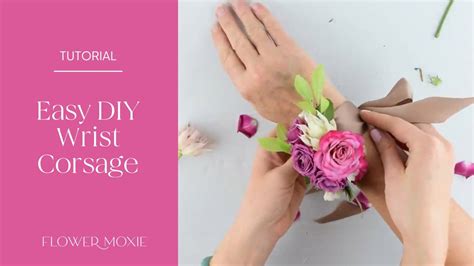 How To Make A Corsage Wristlet