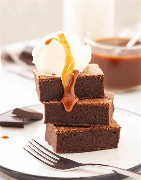 Dark Chocolate Dessert Low Calorie Super Fudgy Healthy Brownies The