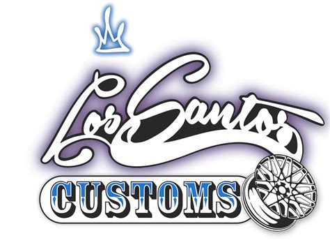 Lossantos Customs Logo By Devon Houlson On Dribbble