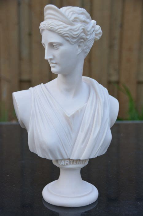 Beautiful Big Bust Of Artemis The Goddess Of The Hunt Catawiki
