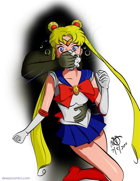 Sleepy Comics Sailor Moon Chloroformed Iii