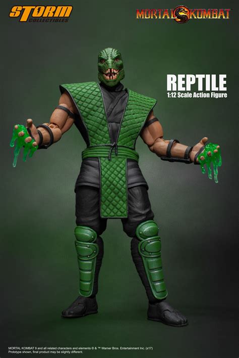 Storm Collectibles Mortal Kombat Reptile 112 Action Figure