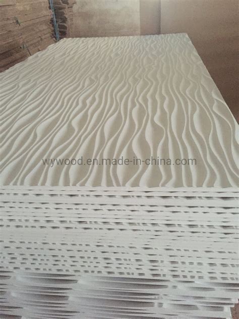 Interior Mdf Textured 3d Mdf Wall Panel For Decoration China Texture