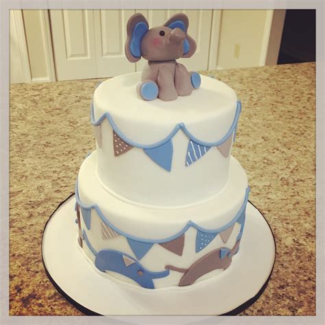 Cakes By Becky Elephant Baby Shower Cake