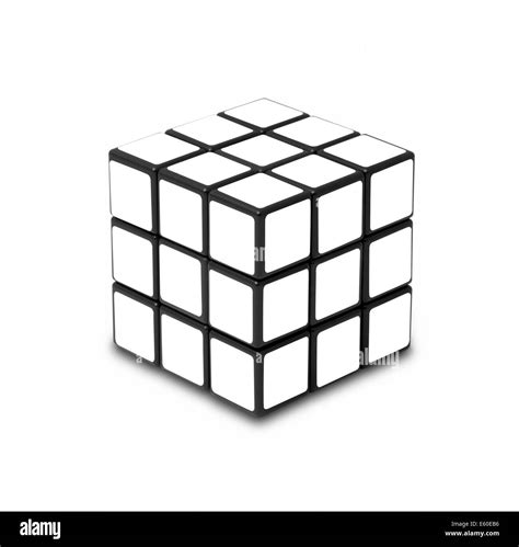 Rubiks Cube Banque Dimages Noir Et Blanc Alamy