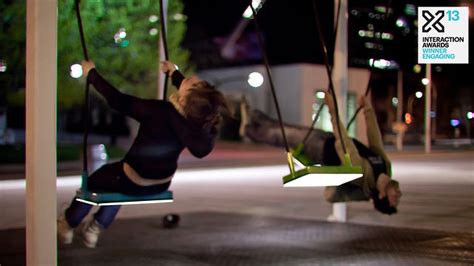 21 Swings Interactive Musical Swings In Montreal