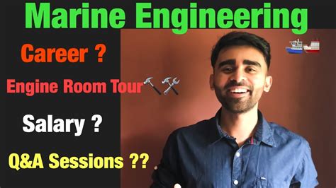 How To Become A Marine Engineer Career Salary Engineering Youtube