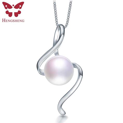2016 S Sexy Shape 100 Natural Freshwater Pearl Pendants