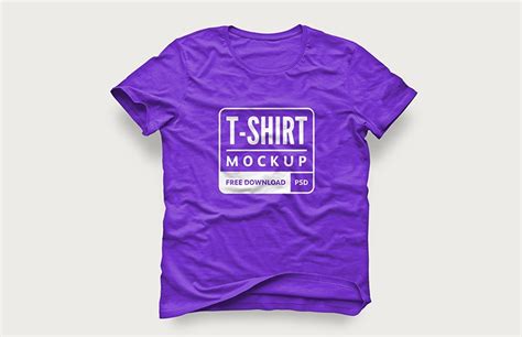 Free T Shirt Design Mockup — Medialoot