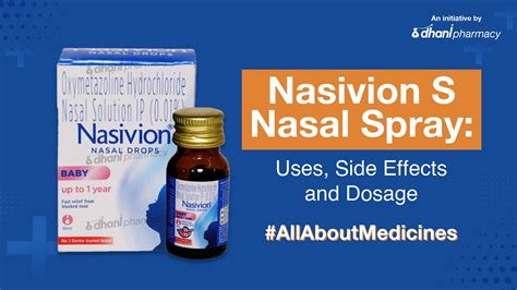 Dhani Health Nasivion Nasal Spray Uses Benefits Side Effects