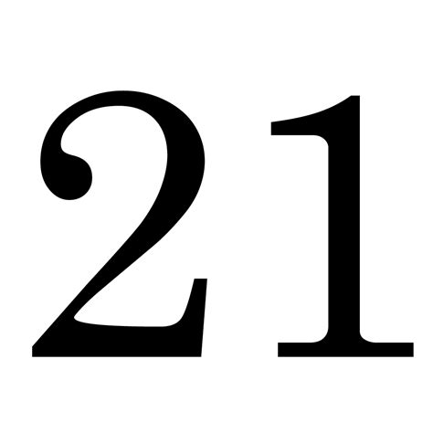 21 (number), the natural number following 20 and preceding 22. 21 - Dr. Odd