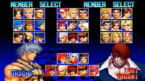 The King Of Fighters 97 Todos Os Golpes Especiais De Cada Personagem