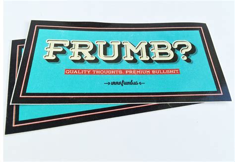 Frumb Sticker 1 2k Printing And Promotions
