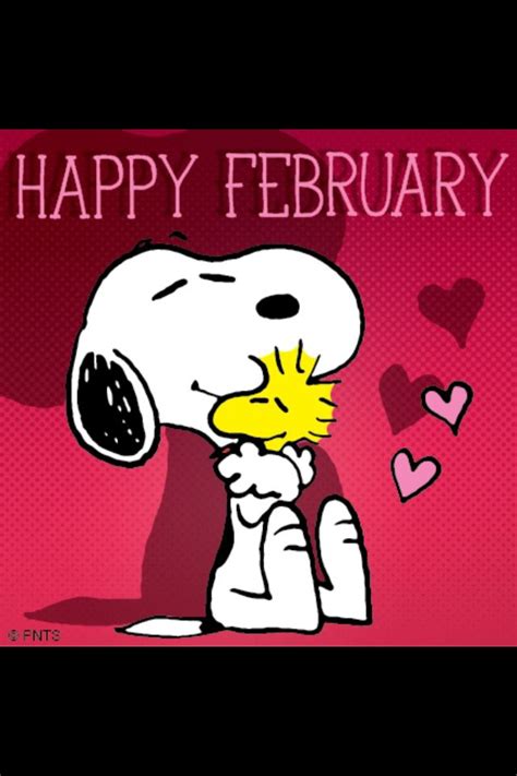 Happy February Snoopy Citaten Peanuts Snoopy Snoopy