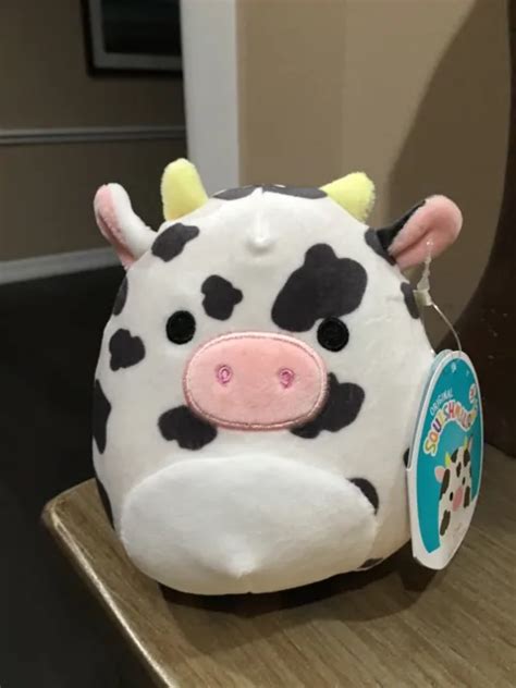 Squishmallow 5and Inch Colin The Spotted Cow Nwt 2022 1700 Picclick
